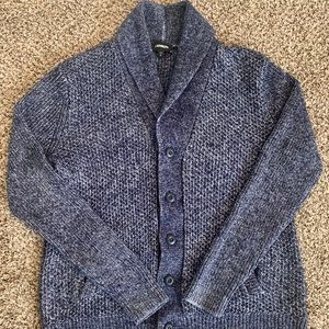 Express Men’s XL cotton knitted Cardigan
